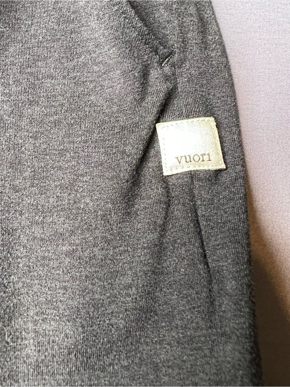 Vuori Boyfriend Cargo Sweatpants Charcoal Gray Size Large DreamKnit™